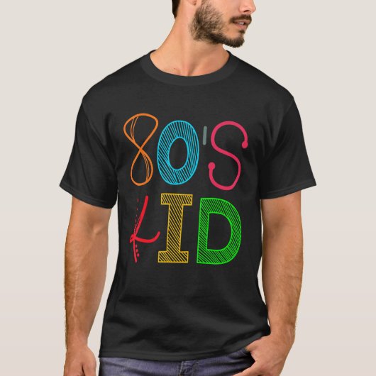 80年代キッドヴィンテージレトロパーティー Tシャツ (正面)