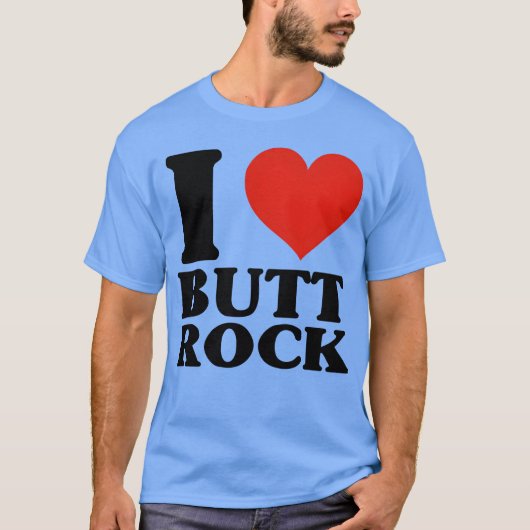 80年代ギフト I BUTTROCK Tシャツ (正面)