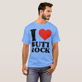 80年代ギフト I BUTTROCK Tシャツ (正面フル)