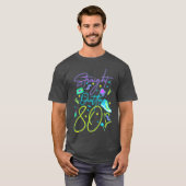 80年代クールネオンサイン ギフト Tシャツ (正面フル)