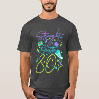 80年代クールネオンサイン ギフト Tシャツ