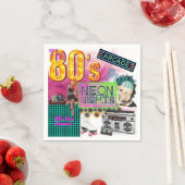 80年代コラージュのカクテルナプキン スタンダードカクテルナプキン (インサイチュ)