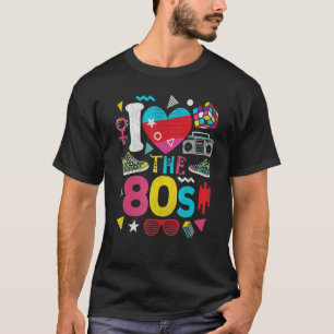 80年代シャツ80年代シャツ80年代の洋服を好む Tシャツ