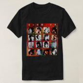 80年代シンガー音楽ポップ・アートのバンドアートマニックロック Tシャツ (デザイン正面)