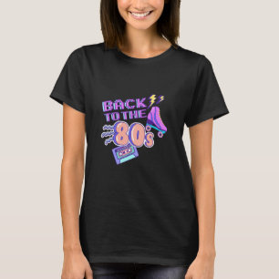 80年代テーマパーティー戻る80年代のドレスコファンシースト Tシャツ