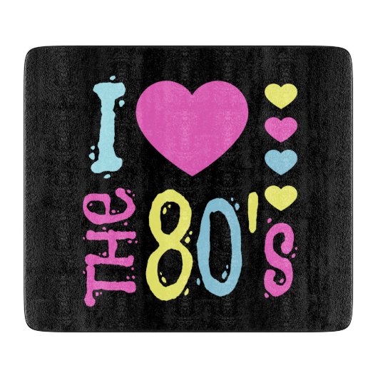 80年代ディスココスチューム大好き カッティングボード (正面)