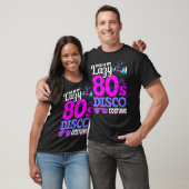 80年代ディスコ音楽1980年代コスチュームパーティーレトロ80 Tシャツ (ユニセックス)