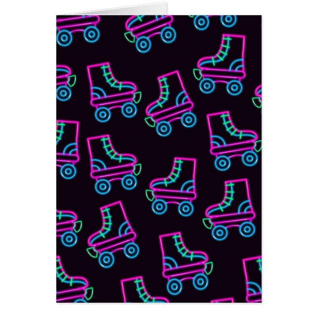 80年代ネオンローラースケート (正面)