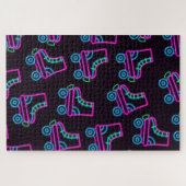 80年代ネオンローラースケート ジグソーパズル (横)