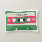 80年代ノベルティカセットテープイラストレーション アクセントクッション (正面)