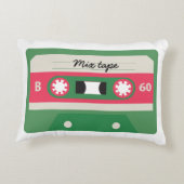 80年代ノベルティカセットテープイラストレーション アクセントクッション (裏面)