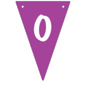 80年代パーティーブラックレトロ誕生日 バンティングフラッグ (第3の旗)