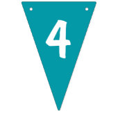 80年代パーティーブラックレトロ誕生日 バンティングフラッグ (第2の旗)