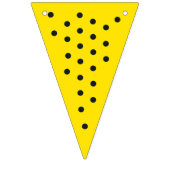 80年代パーティーブラックレトロ誕生日 バンティングフラッグ (第1の旗)