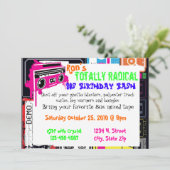 80年代パーティー招待状パート2 招待状 (スタンド正面)