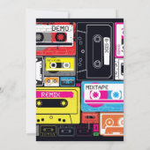 80年代パーティー招待状パート2 招待状 (裏面)