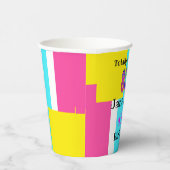 80年代パーティー1980年代のレトロおもしろい完全素晴らしい男 紙コップ (右)