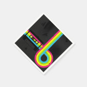 80年代パーティー スタンダードカクテルナプキン (角)