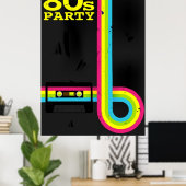 80年代パーティー ポスター (ホームオフィス)