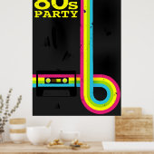 80年代パーティー ポスター (キッチン)