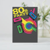 80年代パーティー 招待状 (スタンド正面)