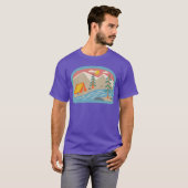 80年代ヒッピーファミリーキャンプ Tシャツ (正面フル)
