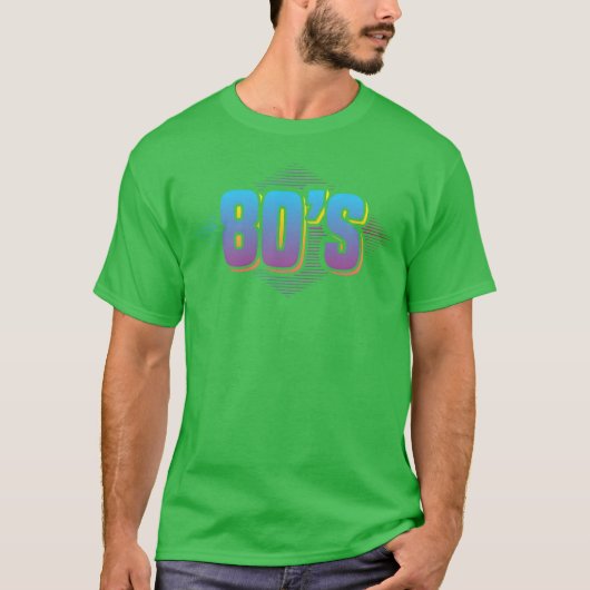 80年代ビンテージスタイルファッション Tシャツ (正面)