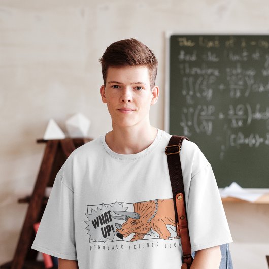 80年代ビンテージ風ディノフレンド ボシカTシャツ Tシャツ