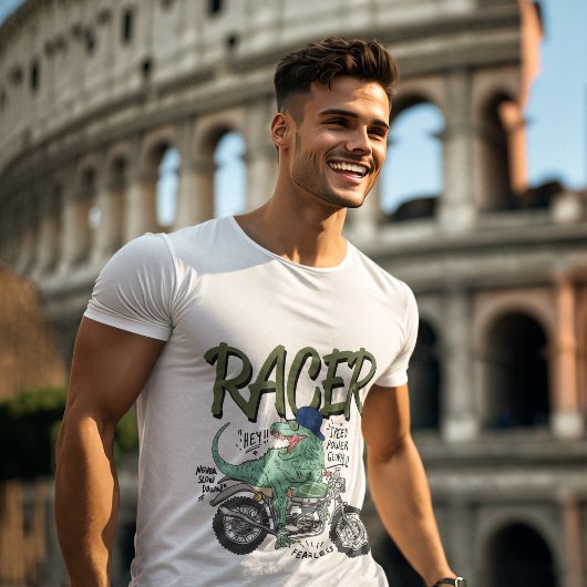 80年代ビンテージ風ディノフレンド ボシカTシャツ Tシャツ