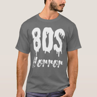 80年代ホラー映画 スリラー好きな人へ ハロウィン Tシャツ