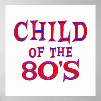 80年代ポスターの子 ポスター