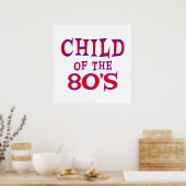 80年代ポスターの子 ポスター (キッチン)
