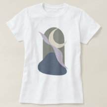 80年代ポップアートパターンレディースTシャツ