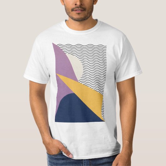 80年代ポップアート柄 Tシャツ (正面)