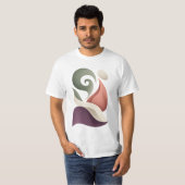 80年代ポップアート柄 Tシャツ (正面フル)