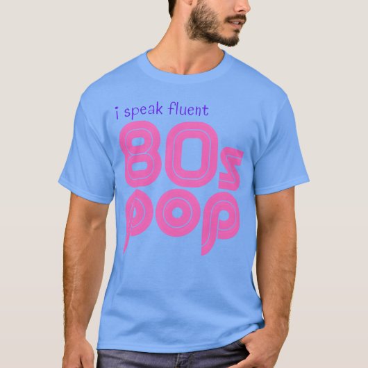 80年代ポップカルチャーマスター Tシャツ (正面)