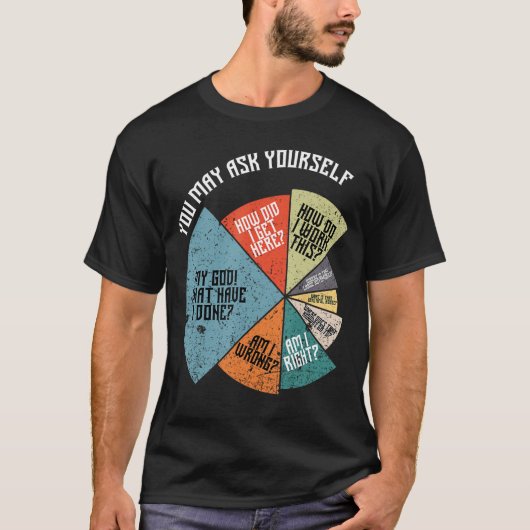 80年代ミュージック レトロな歌詞 楽しい80年代 ギフト 友達 Tシャツ (正面)