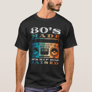 80年代メイド90年代のヒップホップでメンズ・ウィメンズ・アパレルを育て Tシャツ