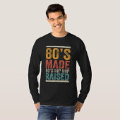 80年代メイド90年代ヒップホップアパレル1 Tシャツ (正面フル)