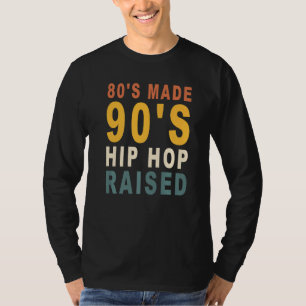 80年代メイド90年代ヒップホップアパレル1 Tシャツ