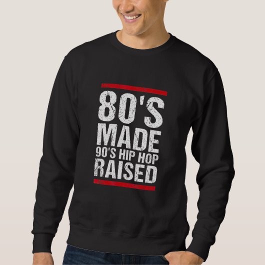 80年代メイド90年代ヒップホップアパレル5 スウェットシャツ (正面)