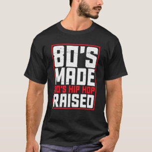 80年代メイド90年代ヒップホップ育カッコいいレトロヴィンテージD Tシャツ