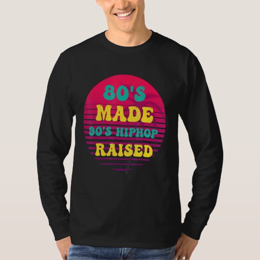 80年代メイド90年代ヒップホップ育ヴィンテージ Tシャツ (正面)