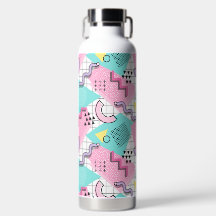 80年代メンフィスアクティブピンクターコイズ