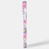 80年代メンフィスアクティブピンク薄紫 Case-Mate iPhoneケース (裏面 / 左)