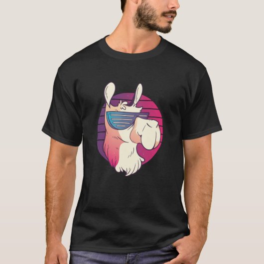 80年代ラマ Tシャツ (正面)