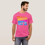 80年代レトロスタイルに戻ろう Tシャツ (正面フル)