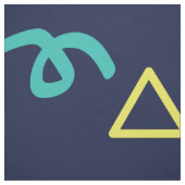 80年代レトロパーティーネオンメンフィス模様 ファブリック (見本)