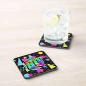 80年代レトロビンテージオールドスクールスタイル コースター (右側)