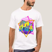 80年代レトロビンテージサンセットTシャツ Tシャツ (正面)